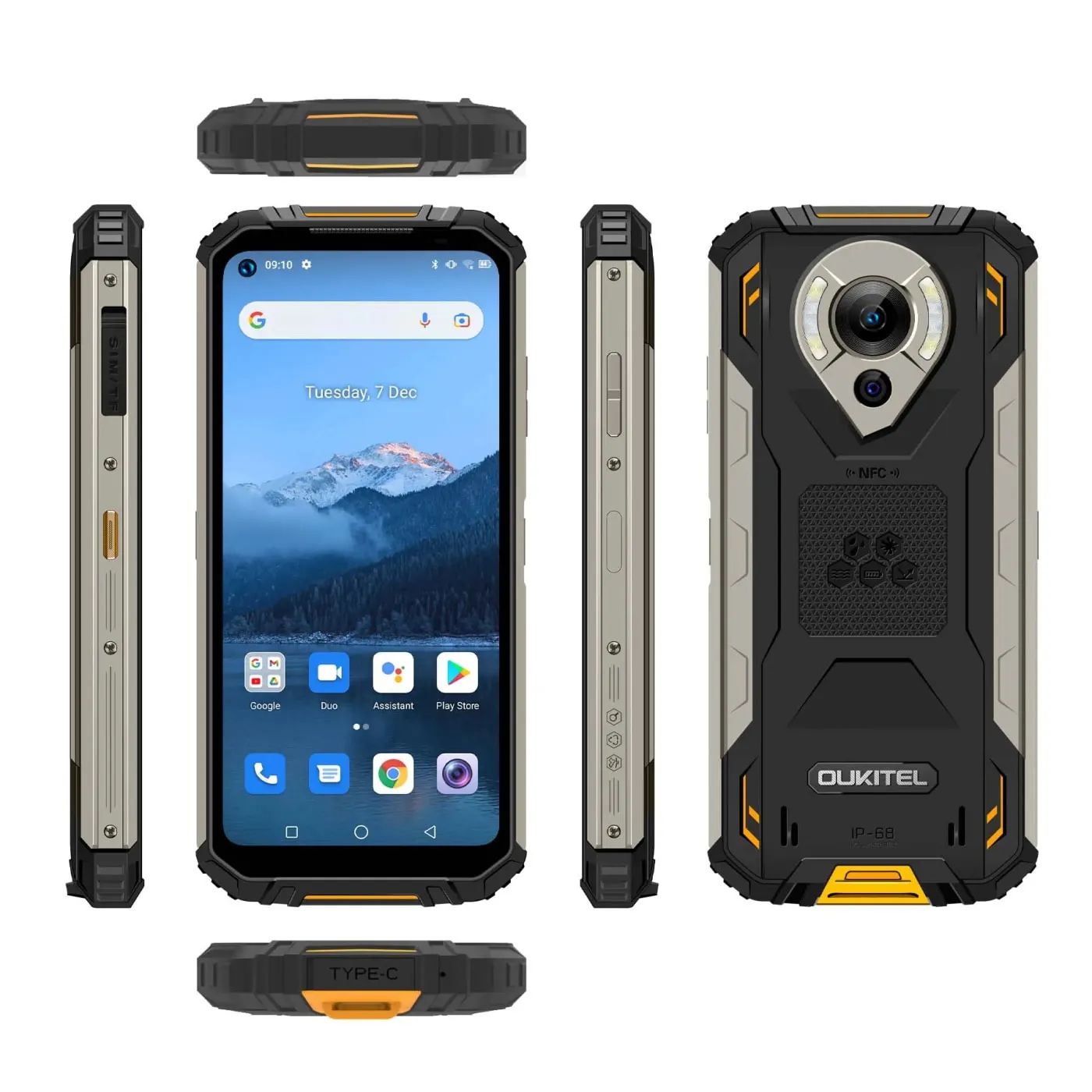 اوكيتيل هاتف Rugged | WP16