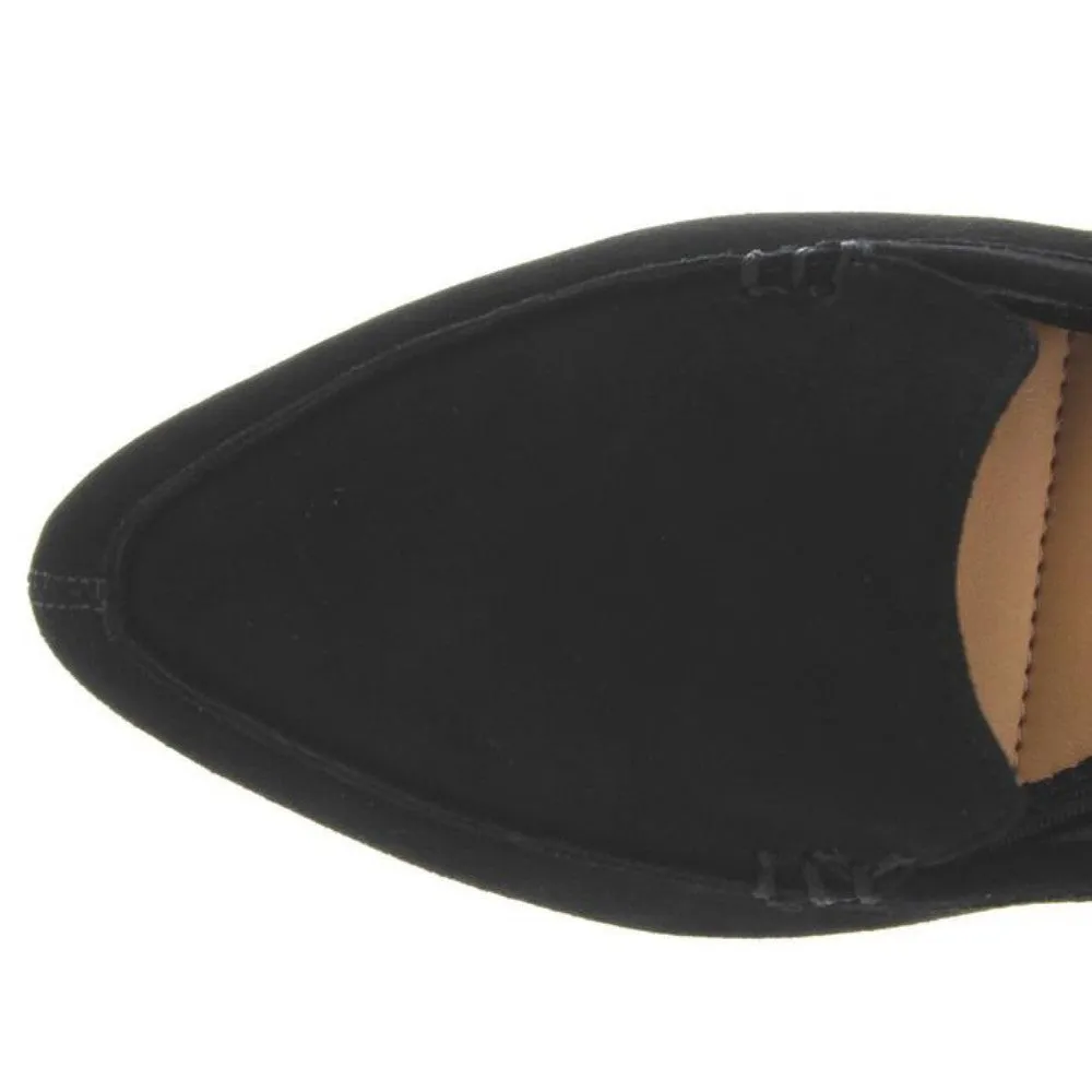 Audra Black Suede Me Too Flat