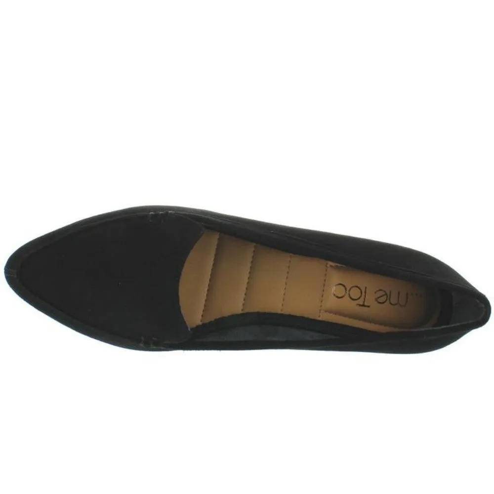 Audra Black Suede Me Too Flat