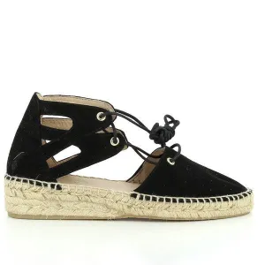 Calzanor 1614PO Black Espadrilles