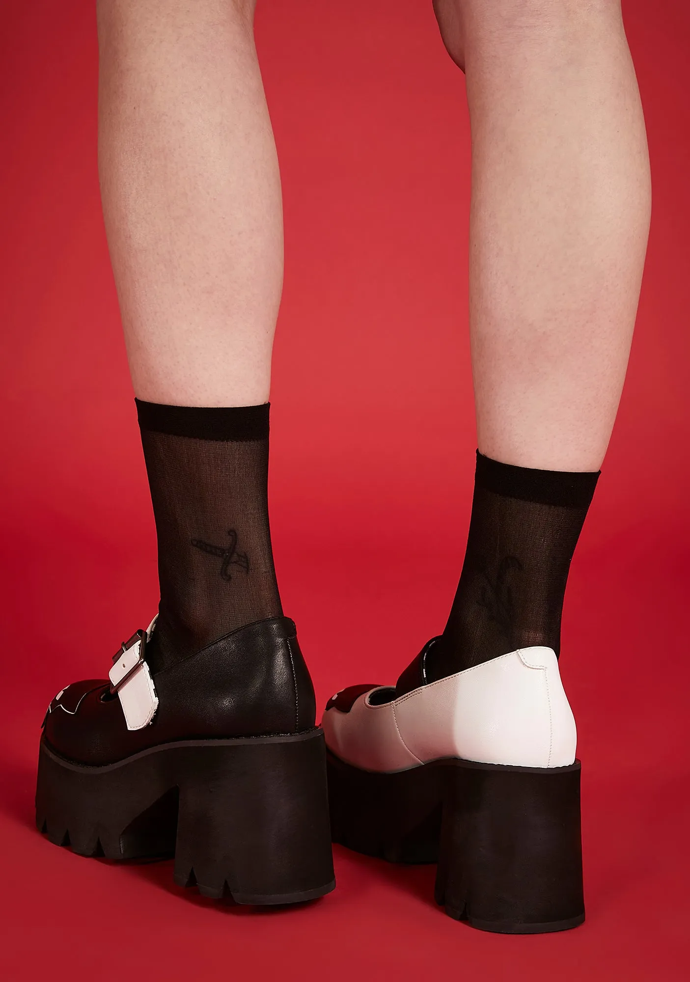Cat You Later Platform Mary Janes
