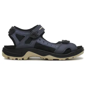 Ecco Offroad 069564 Nubuck Leather Men's Comfort Sandals - UK 10 - US 10-10.5 Men - EU 44