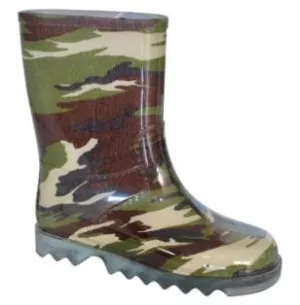 Gumboots Child Camo Size 8