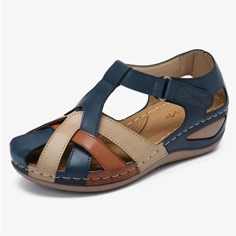 Hnzxzm Women's Sandals Summer Roman Ladies Sandals Fashion Platform Shoes Women Outdoor Female Woman Women Beach Shoes Plus Size