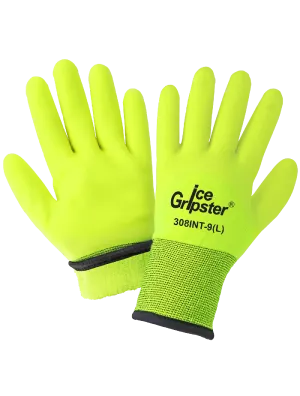 Ice Gripster® High-Visibility Insulated Gloves  - 308INT