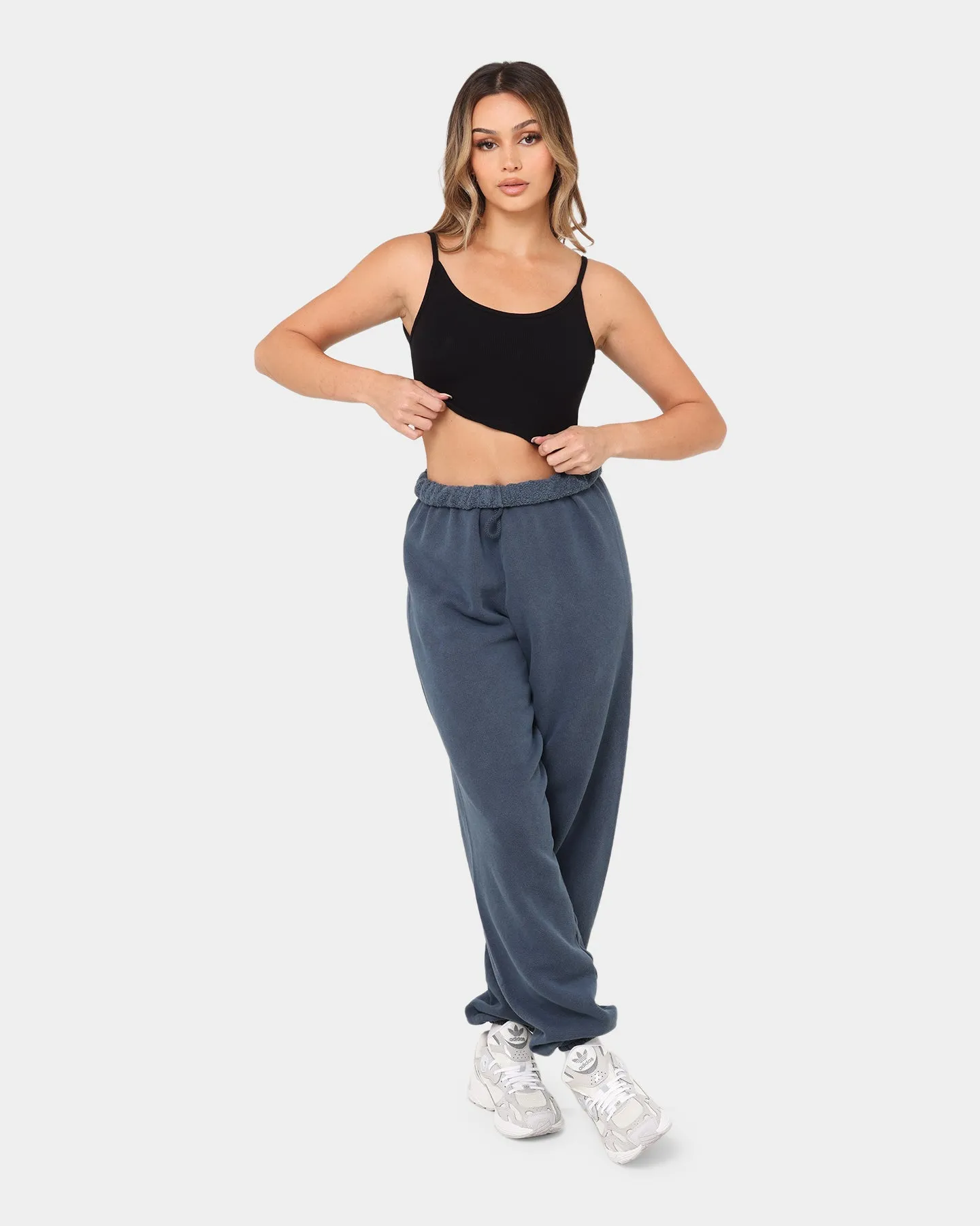 Joah Brown Women's Low Back Crop Cami Black