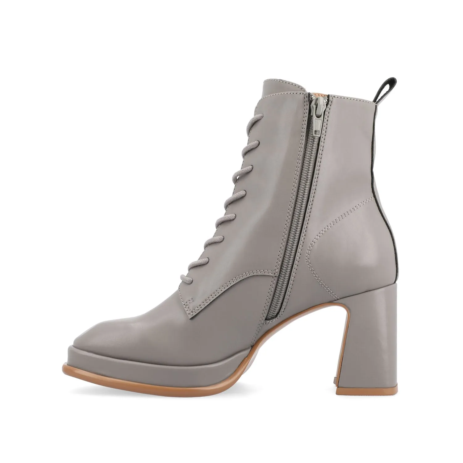 KALINDI LACE-UP BOOTIES IN WIDE