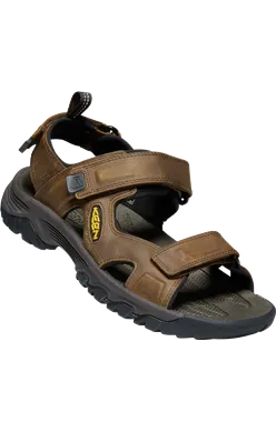 Men's Targhee III Rugged Walking Sandal in Bison/Mulch