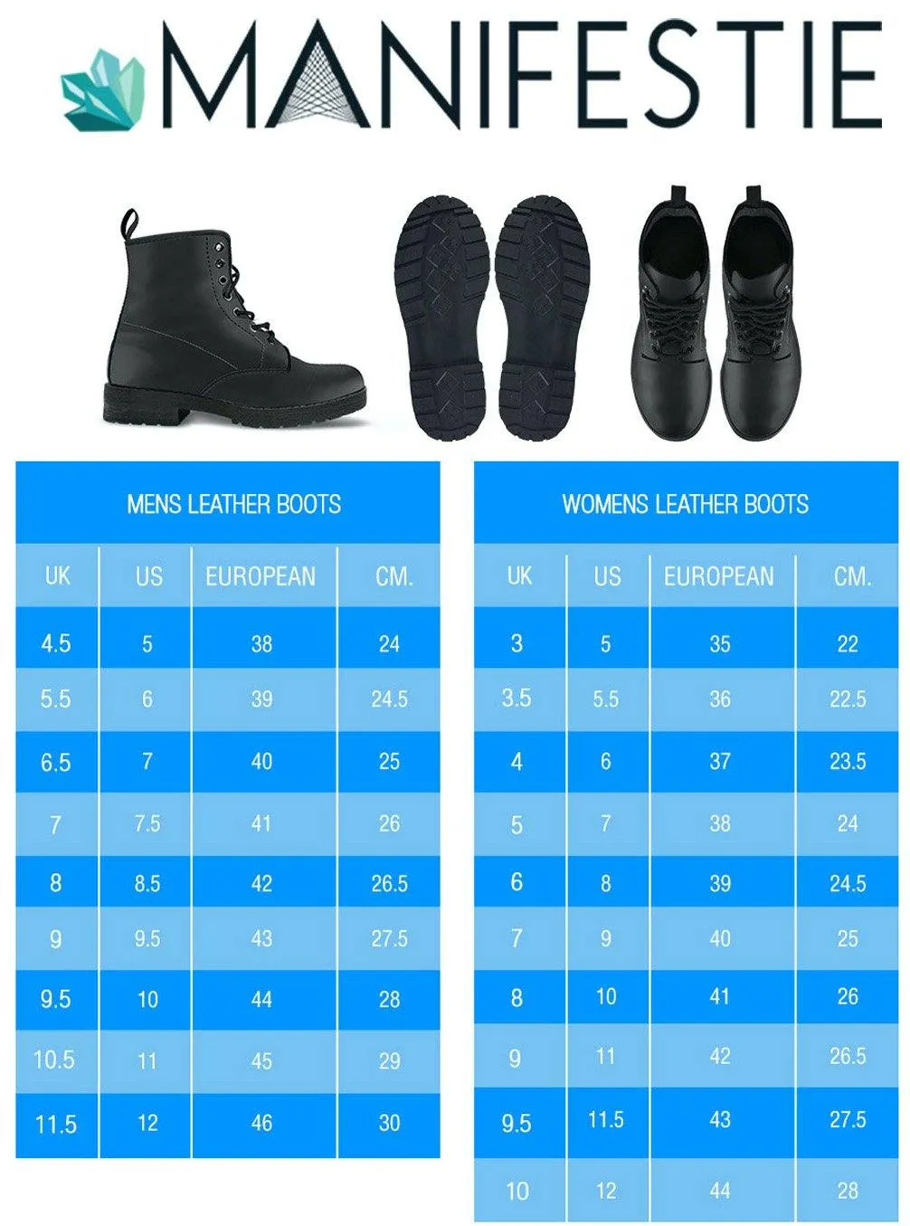 Running Stallion  Memory Foam Boots | All Season Lace Up Boots | Vegan Leather Combat Boot by Manifestie