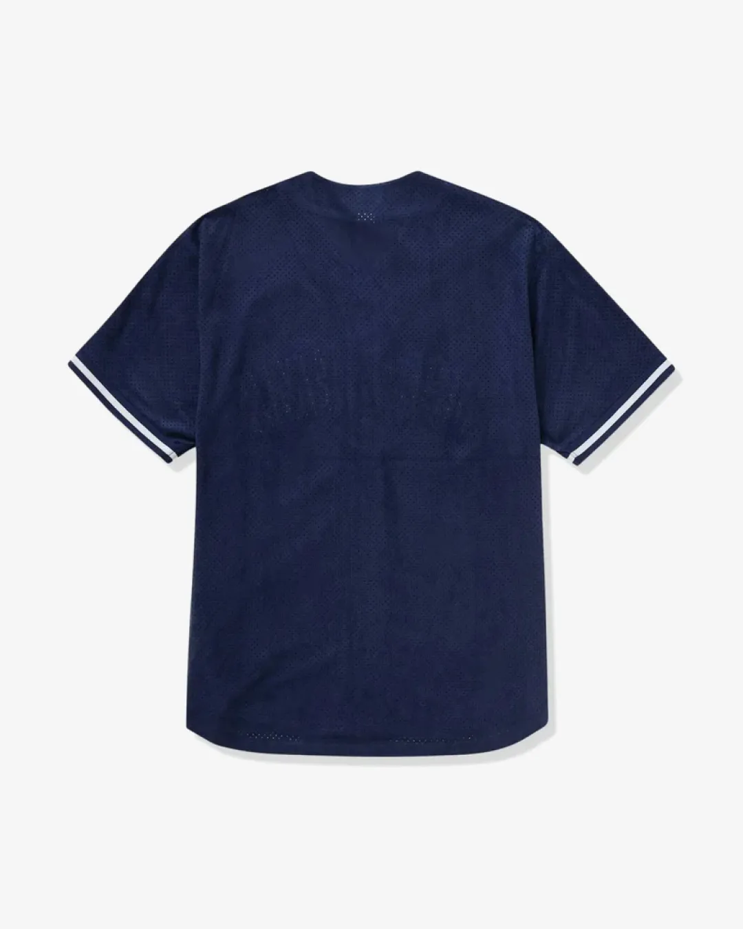 Supreme Ultrasuede Mesh Baseball Blue Jersey