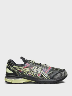 US4-S Gel-Terrain Sneakers in Black and Neon Lime